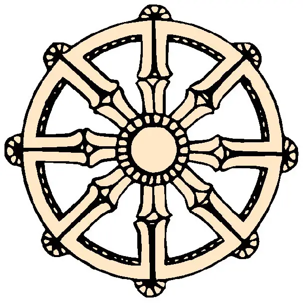 tibetan dharma wheel