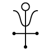 Alchemiczne symbole: Klucz do starożytnej sztuki przemiany 1 antimony-symbol.gif (837 bajtów)