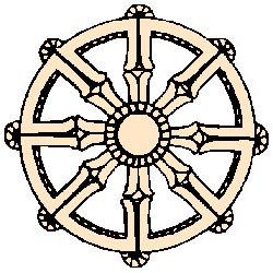 The Dharma wheel