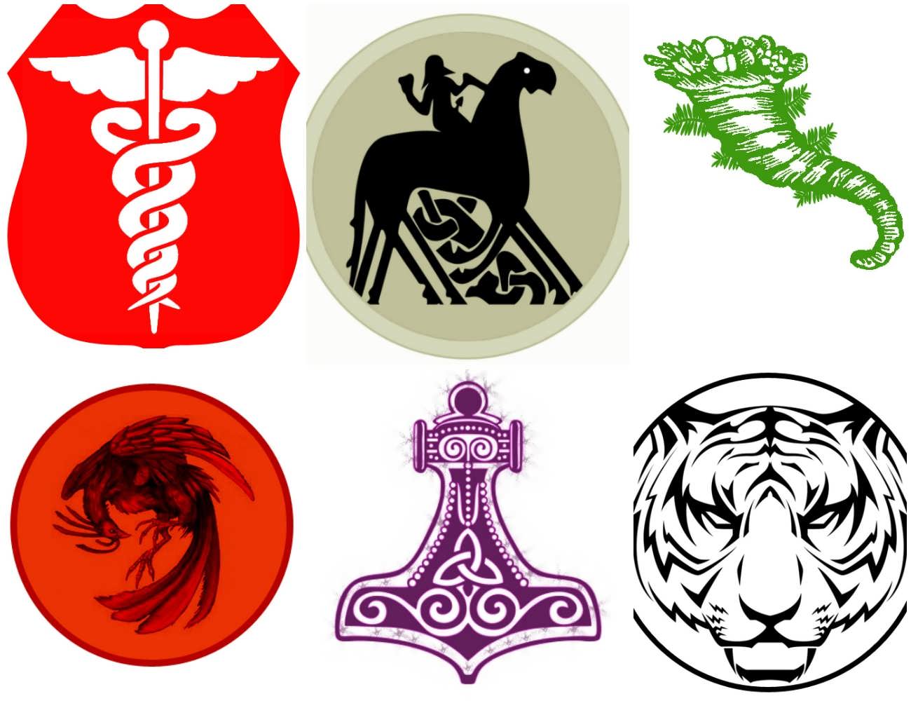 greek mythology symbols of the gods