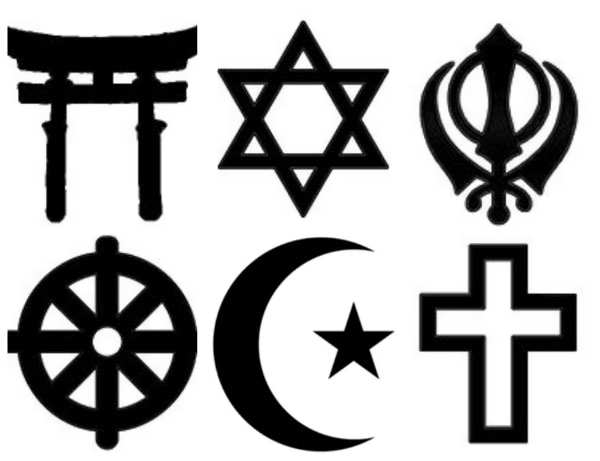 宗教符号以及它们与宗教相关的含义