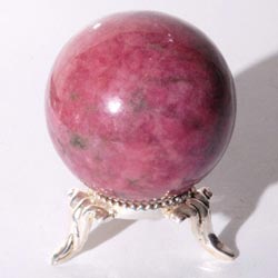 A Rhodonite Ball