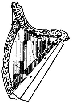 Die irische Harfe
