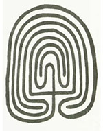 Hopi Maze or Mother Earth Symbol