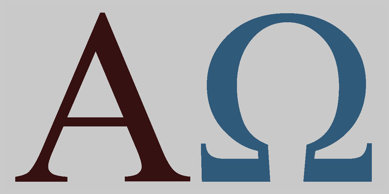 Alpha and Omega symbols Alpha and Omega symbols