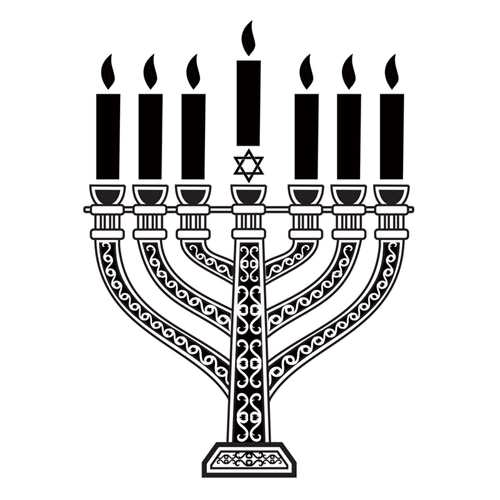 Menorah Jewish Symbol for hope