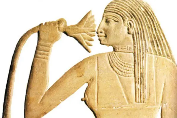 Flor de loto del Antiguo Egipto