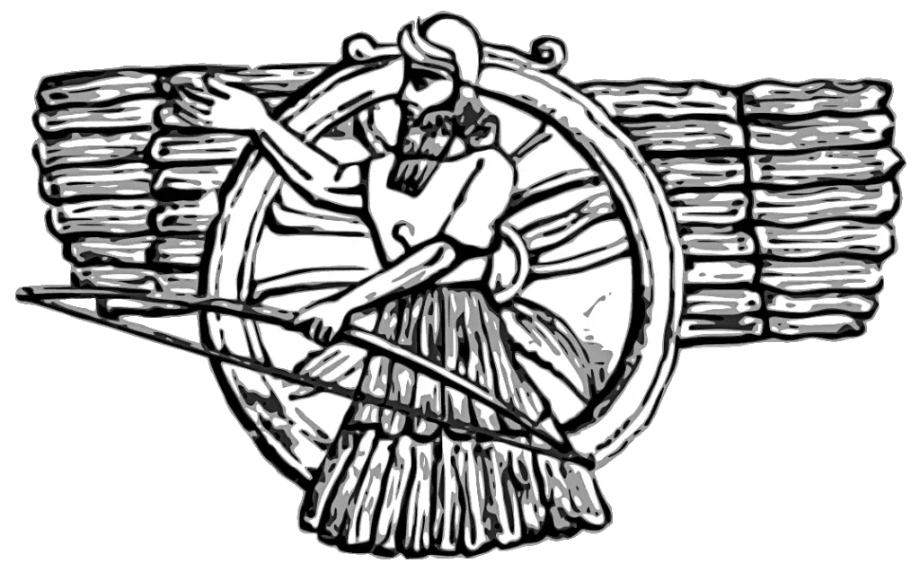 Symbol des Ashur