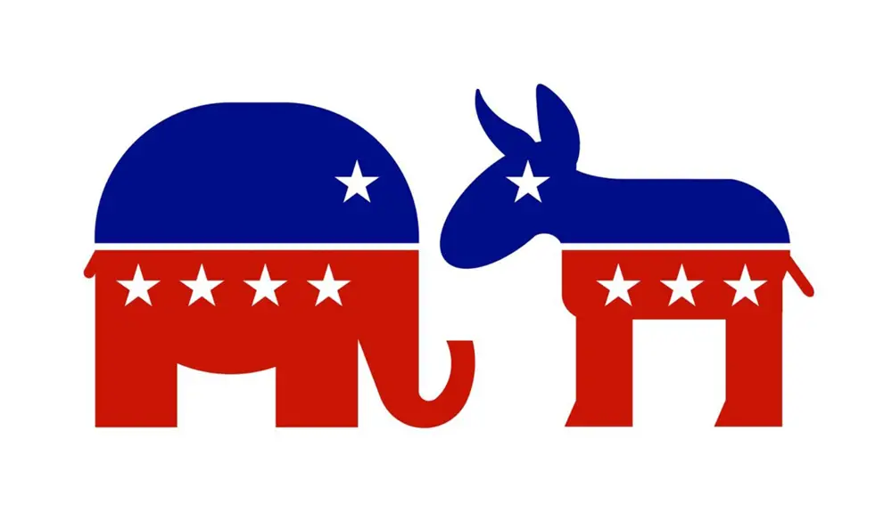 Símbolos políticos del elefante y el asno