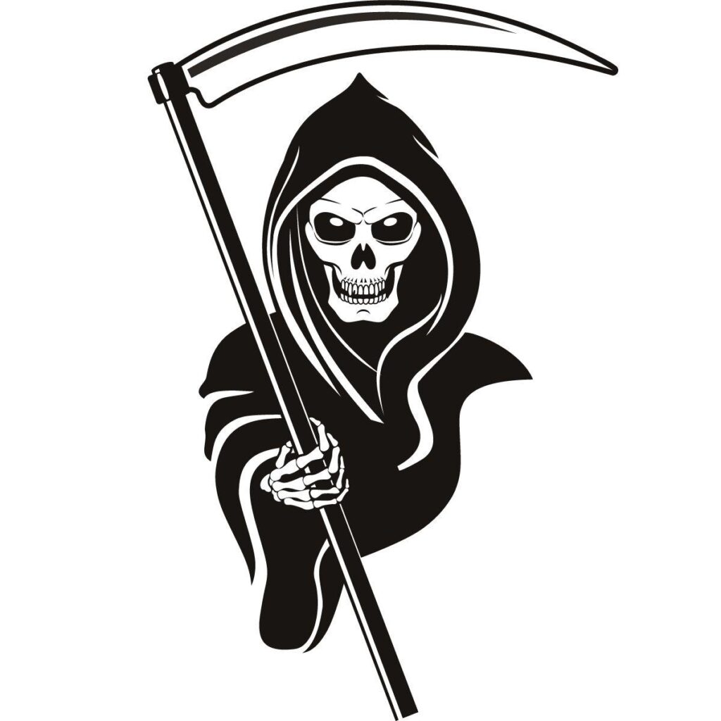 Símbolo de la muerte de la Parca