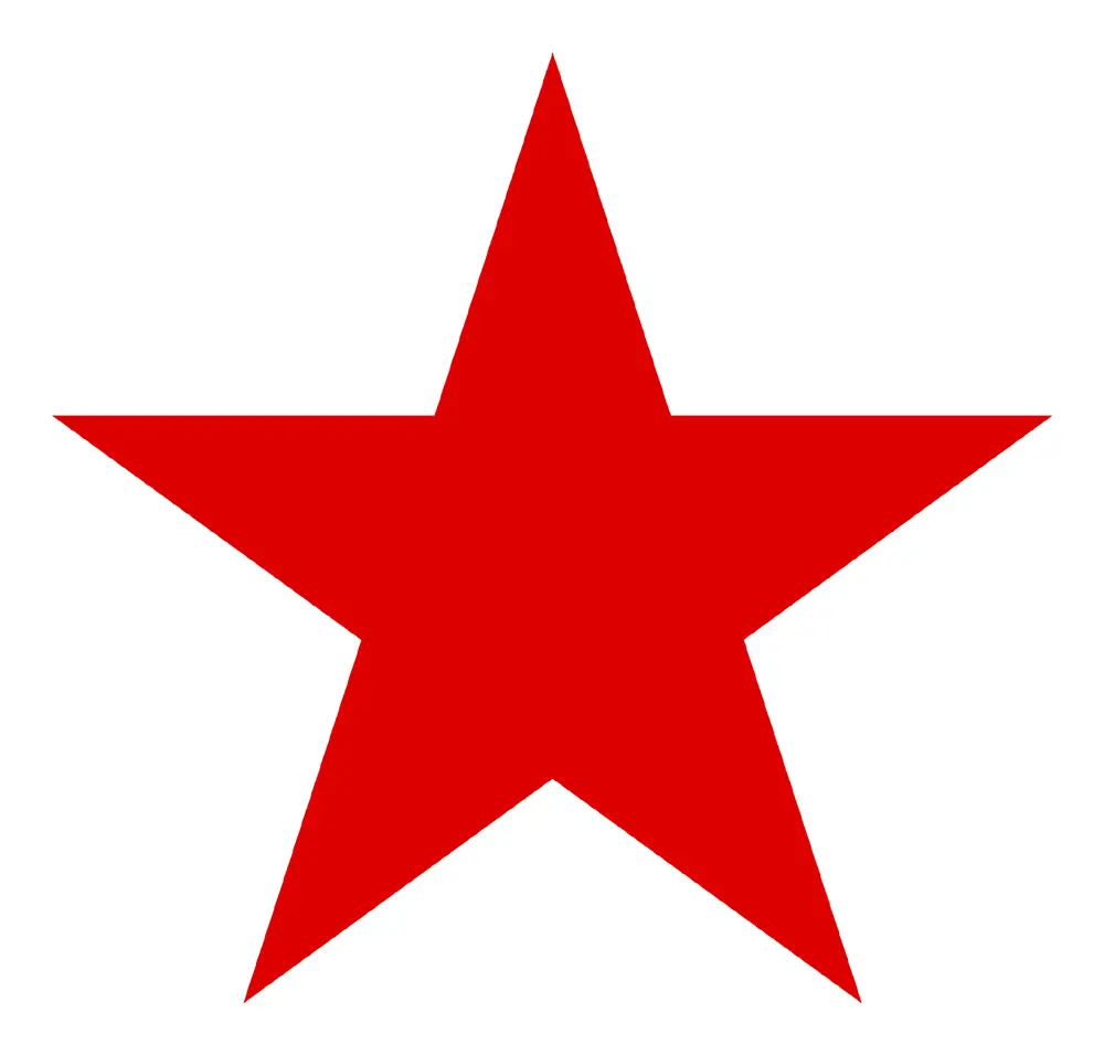 Símbolo comunista de la estrella