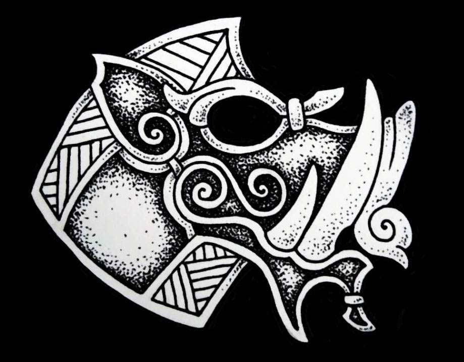 Viking Boar Symbol