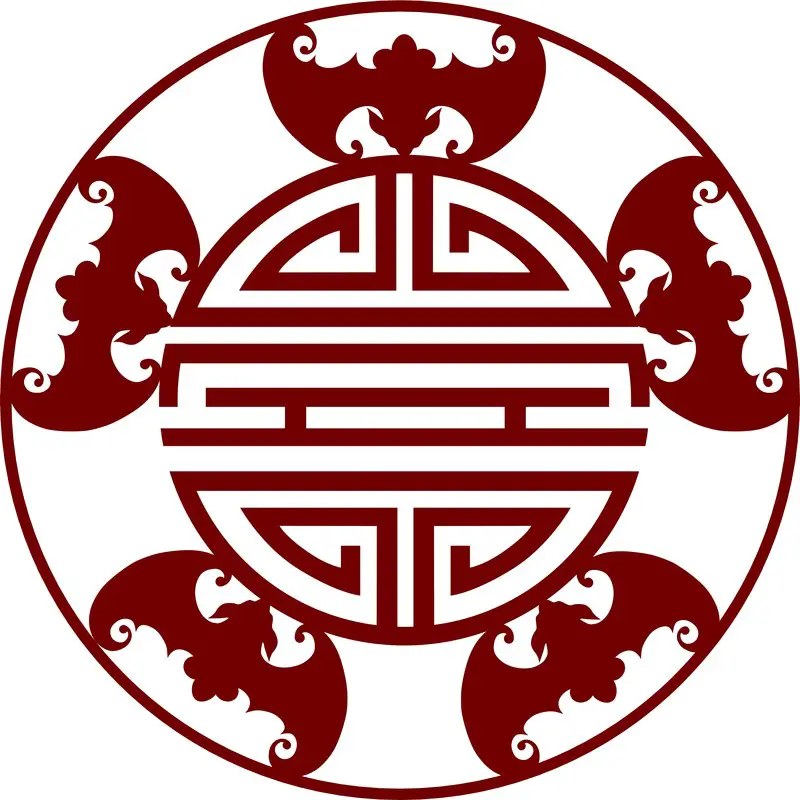 Chinese Five Blessings symbol