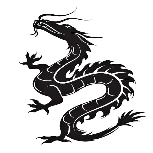 Black Dragon Symbol